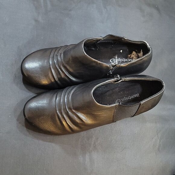 BARESTRAPS WOMEN'S LOW BLOCK HEEL BOOTIES - Picture 6 of 14